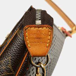 Louis Vuitton Brown Monogram Perforated Pochette Accessoires