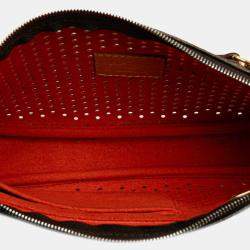Louis Vuitton Brown Monogram Perforated Pochette Accessoires