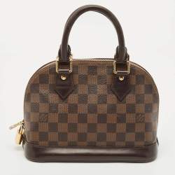 Pre Owned Louis Vuitton Damier Ebene Canvas Alma BB Bag
