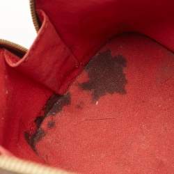 Pre Owned Louis Vuitton Damier Ebene Canvas Alma BB Bag