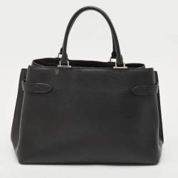 Louis Vuitton Black Leather Lockme Day Bag
