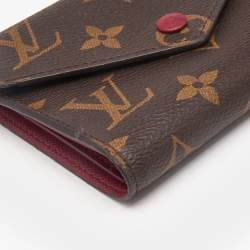 Louis Vuitton Aurore Monogram Canvas Victorine Compact Wallet