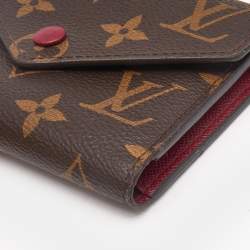 Louis Vuitton Aurore Monogram Canvas Victorine Compact Wallet