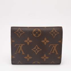 Louis Vuitton Aurore Monogram Canvas Victorine Compact Wallet