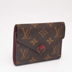 Louis Vuitton Aurore Monogram Canvas Victorine Compact Wallet
