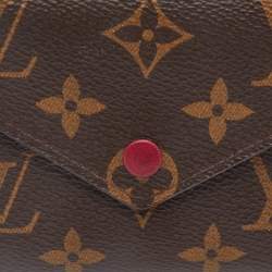 Louis Vuitton Aurore Monogram Canvas Victorine Compact Wallet