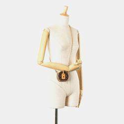 Louis Vuitton Brown Monogram Mini Boite Chapeau Necklace Bag