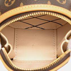 Louis Vuitton Brown Monogram Mini Boite Chapeau Necklace Bag