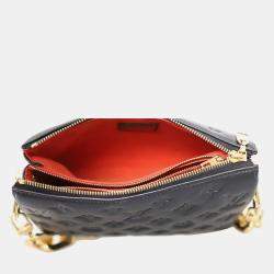 Louis Vuitton Black Leather Coussin BB Shoulder Bag