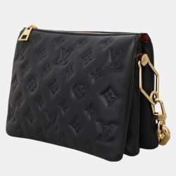 Louis Vuitton Black Leather Coussin BB Shoulder Bag