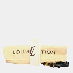 Louis Vuitton Black Epi Leather Petite Malle Shoulder Bag