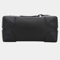 Louis Vuitton Black Taurillon Leather Monogram Nano Steamer Bag
