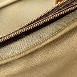 Pre Owned Louis Vuitton Brown Monogram Alize 24 Heures