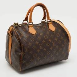 Louis Vuitton Monogram Canvas Speedy Bandouliere 30 Bag