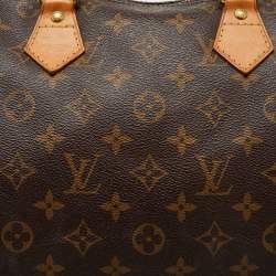 Louis Vuitton Monogram Canvas Speedy Bandouliere 30 Bag