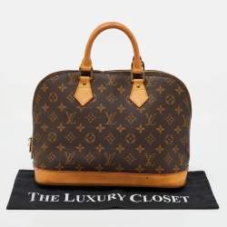 Louis Vuitton Monogram Canvas Alma PM Bag