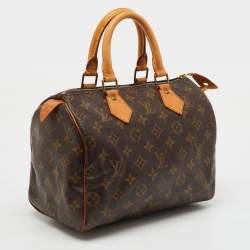 Louis Vuitton Monogram Canvas Speedy 25 Bag