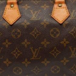 Louis Vuitton Monogram Canvas Speedy 25 Bag