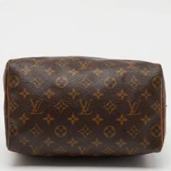 Louis Vuitton Monogram Canvas Speedy 25 Bag