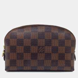 Louis Vuitton Brown Canvas Damier Cosmetic Pouch