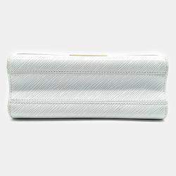 Louis Vuitton White Epi Leather Epi Twist MM bag