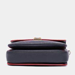 Louis Vuitton Navy Blue Monogram Empreinte Pochette Metis