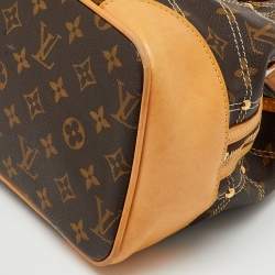 Louis Vuitton Monogram Canvas Limited Edition Riveting Bag
