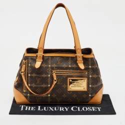 Louis Vuitton Monogram Canvas Limited Edition Riveting Bag