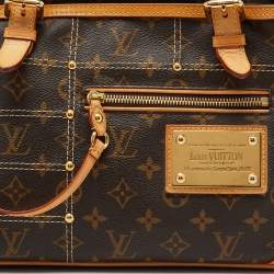 Louis Vuitton Monogram Canvas Limited Edition Riveting Bag