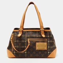 Louis Vuitton Monogram Canvas Limited Edition Riveting Bag