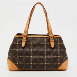 Louis Vuitton Monogram Canvas Limited Edition Riveting Bag