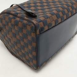 Pre Owned Louis Vuitton Damier Ebene and Sequins Paillettes Limited Edition Speedy 30 Bag