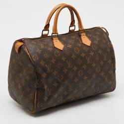 Louis Vuitton Monogram Canvas Speedy 35 Bag