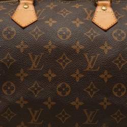 Louis Vuitton Monogram Canvas Speedy 35 Bag