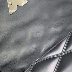 Louis Vuitton Black & Pink Lambskin Leather GO-14 MM Shoulder Bag