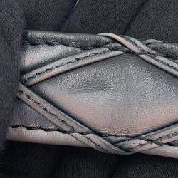 Louis Vuitton Black & Pink Lambskin Leather GO-14 MM Shoulder Bag