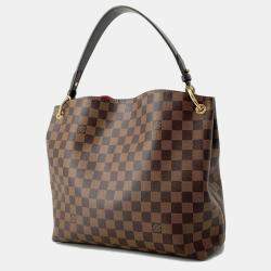 Louis Vuitton Graceful Red Damier Ebene Canvas Size Pm
