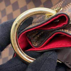 Louis Vuitton Graceful Red Damier Ebene Canvas Size Pm