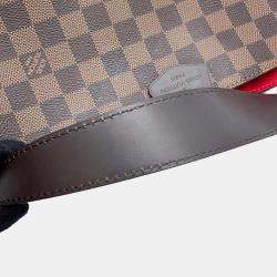 Louis Vuitton Graceful Red Damier Ebene Canvas Size Pm