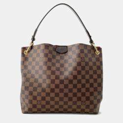 Louis Vuitton Graceful Red Damier Ebene Canvas Size Pm