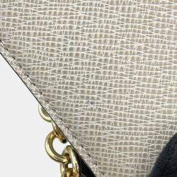 Louis Vuitton Gray Taiga Leather Trapeze Shoulder Bag