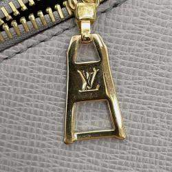 Louis Vuitton Gray Taiga Leather Trapeze Shoulder Bag