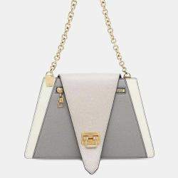 Louis Vuitton Gray Taiga Leather Trapeze Shoulder Bag