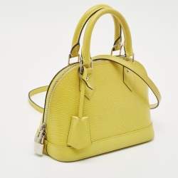 مملوكة مسبقًا Louis Vuitton Pistache Epi Leather Alma BB Bag