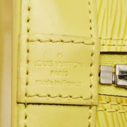 مملوكة مسبقًا Louis Vuitton Pistache Epi Leather Alma BB Bag