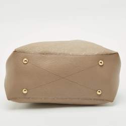 Louis Vuitton Tourterelle Monogram Empreinte Leather Maida Bag