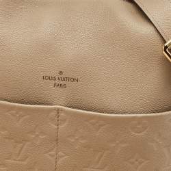 Louis Vuitton Tourterelle Monogram Empreinte Leather Maida Bag