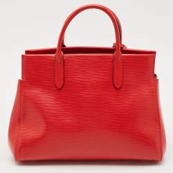 Louis Vuitton Coquelicot Epi Leather Marly MM Bag