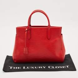 Louis Vuitton Coquelicot Epi Leather Marly MM Bag