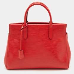 Louis Vuitton Coquelicot Epi Leather Marly MM Bag